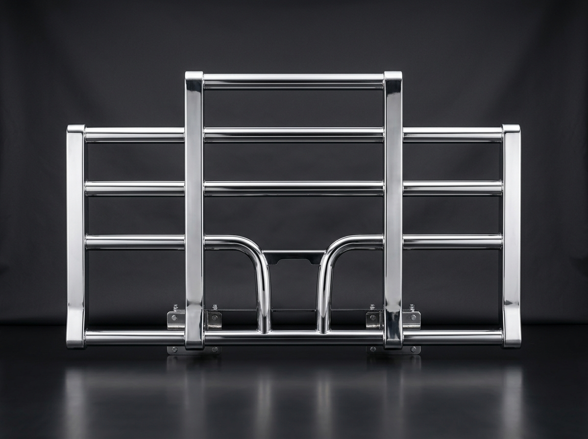 Peterbilt / Kenworth Classic — 304 stainless deer guard