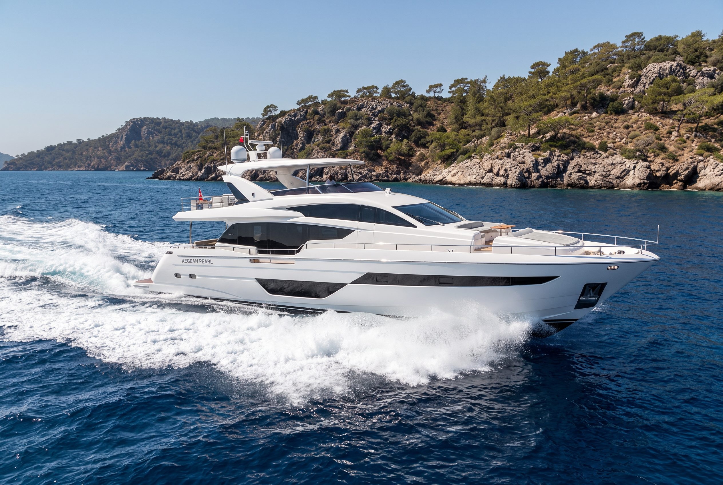 Motor yachts