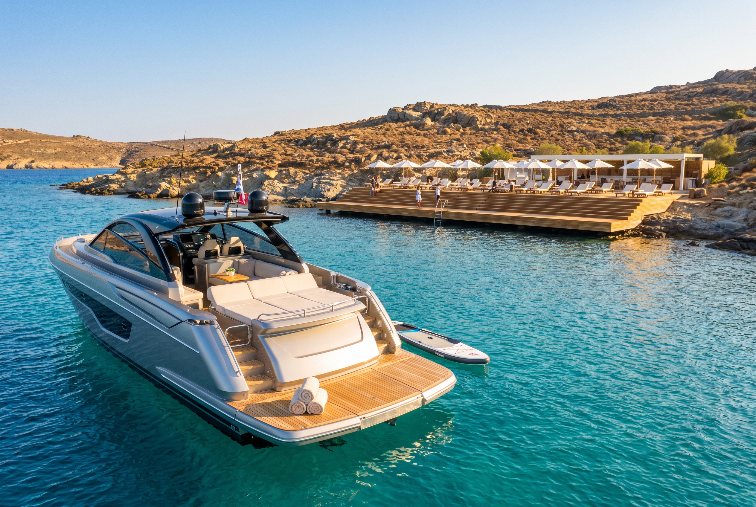 Private day charter from D Maris Bay