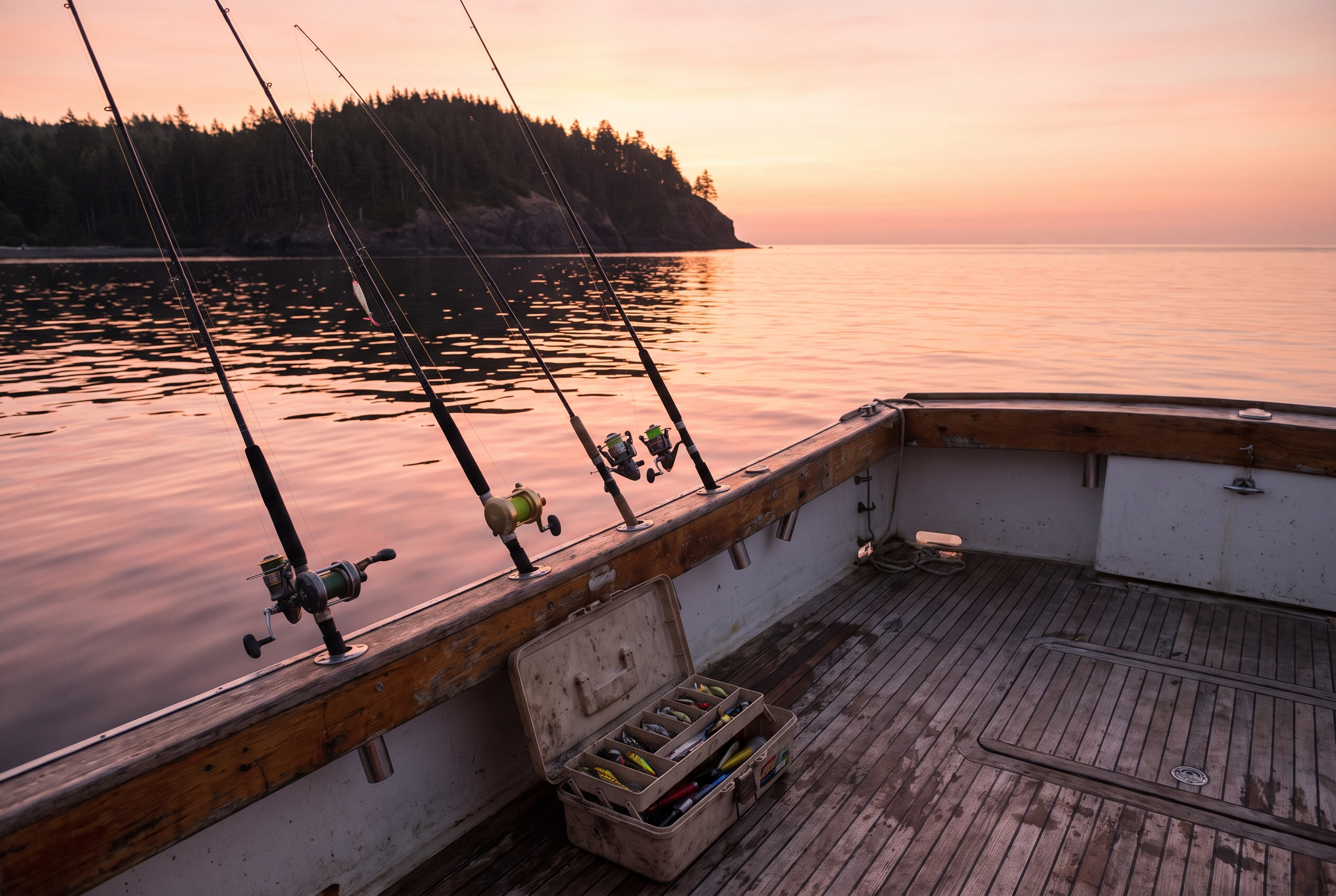 Fishing with a guide
