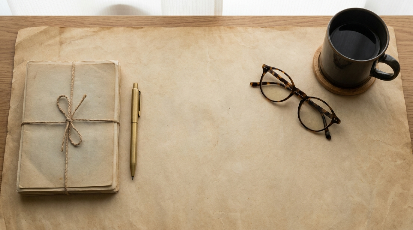 Application forms, pen and glasses on a desk
