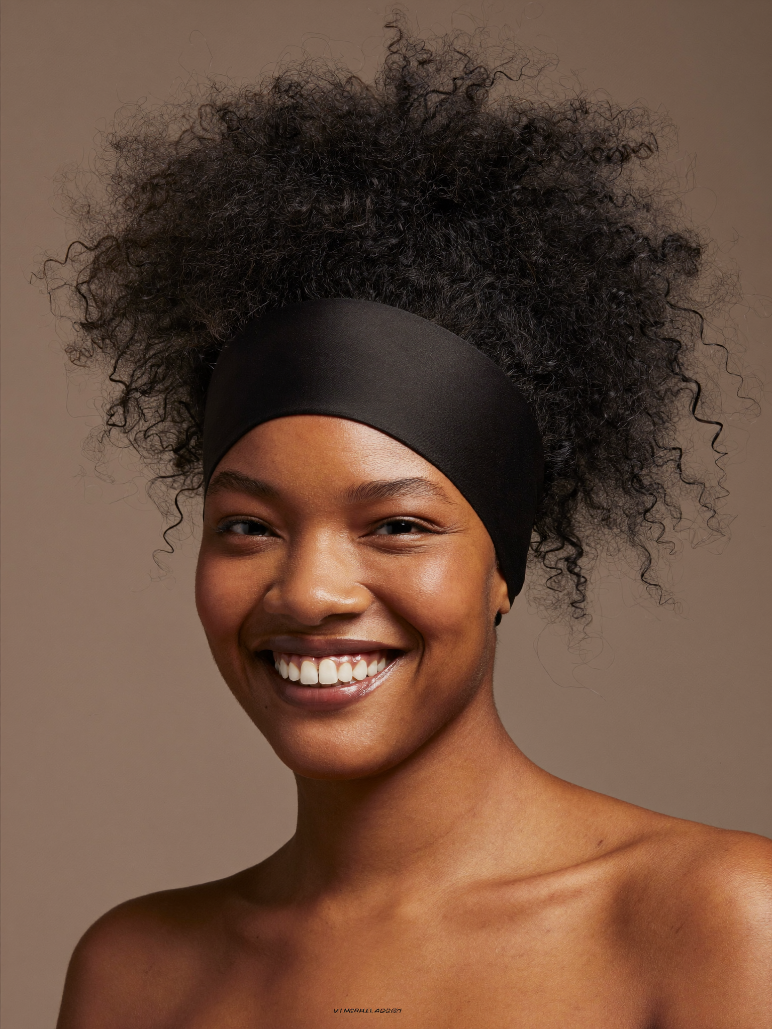 Curly Headband Wig