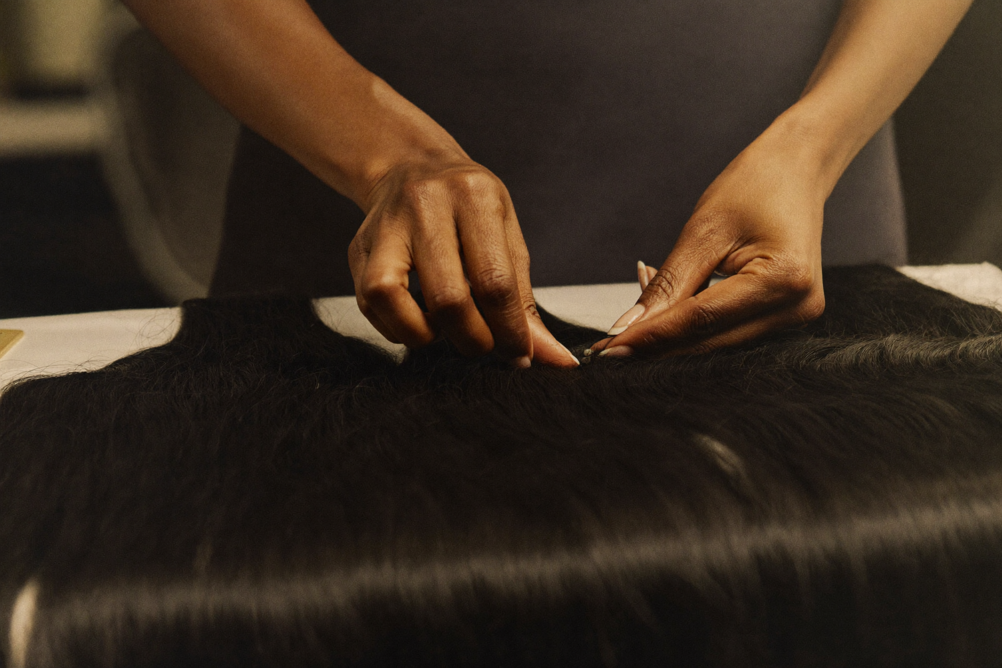 Quality checking premium hair