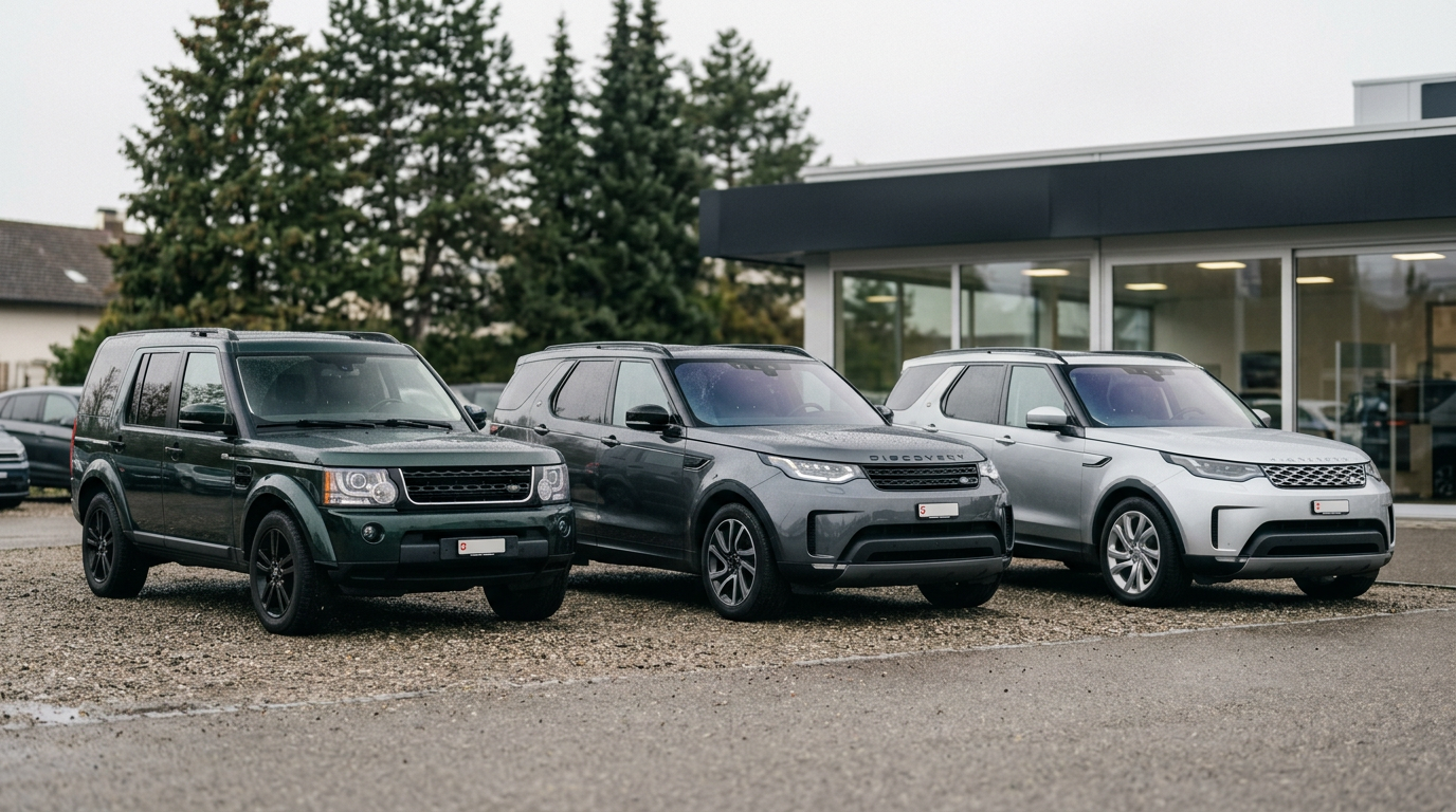 Land Rover Discovery 4 - primer ponude iz Švajcarske