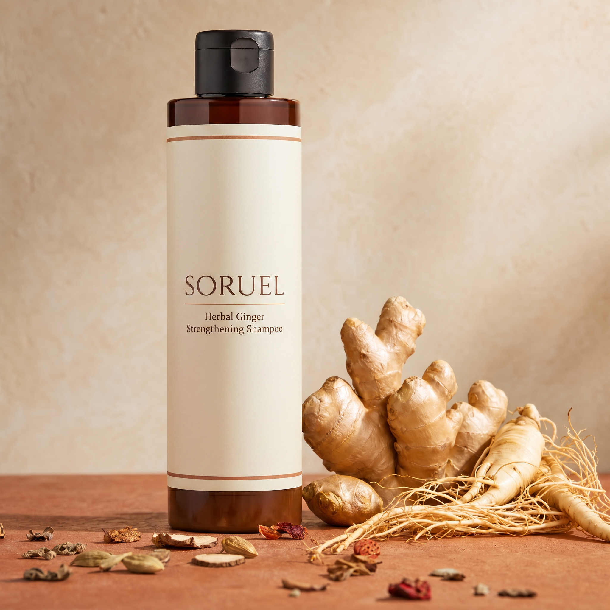 Herbal Ginger Strengthening Shampoo
