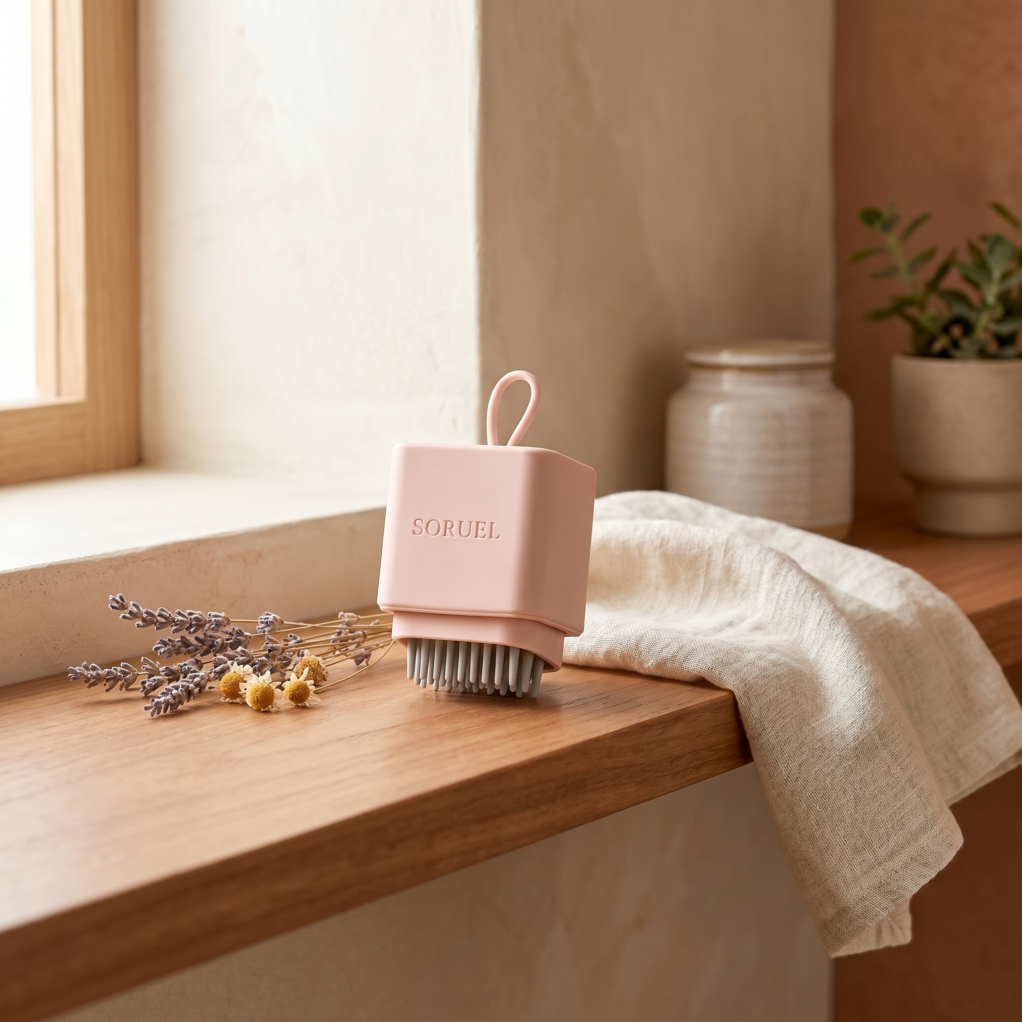 Scalp Massage & Shampoo Brush (Wet & Dry) view 2