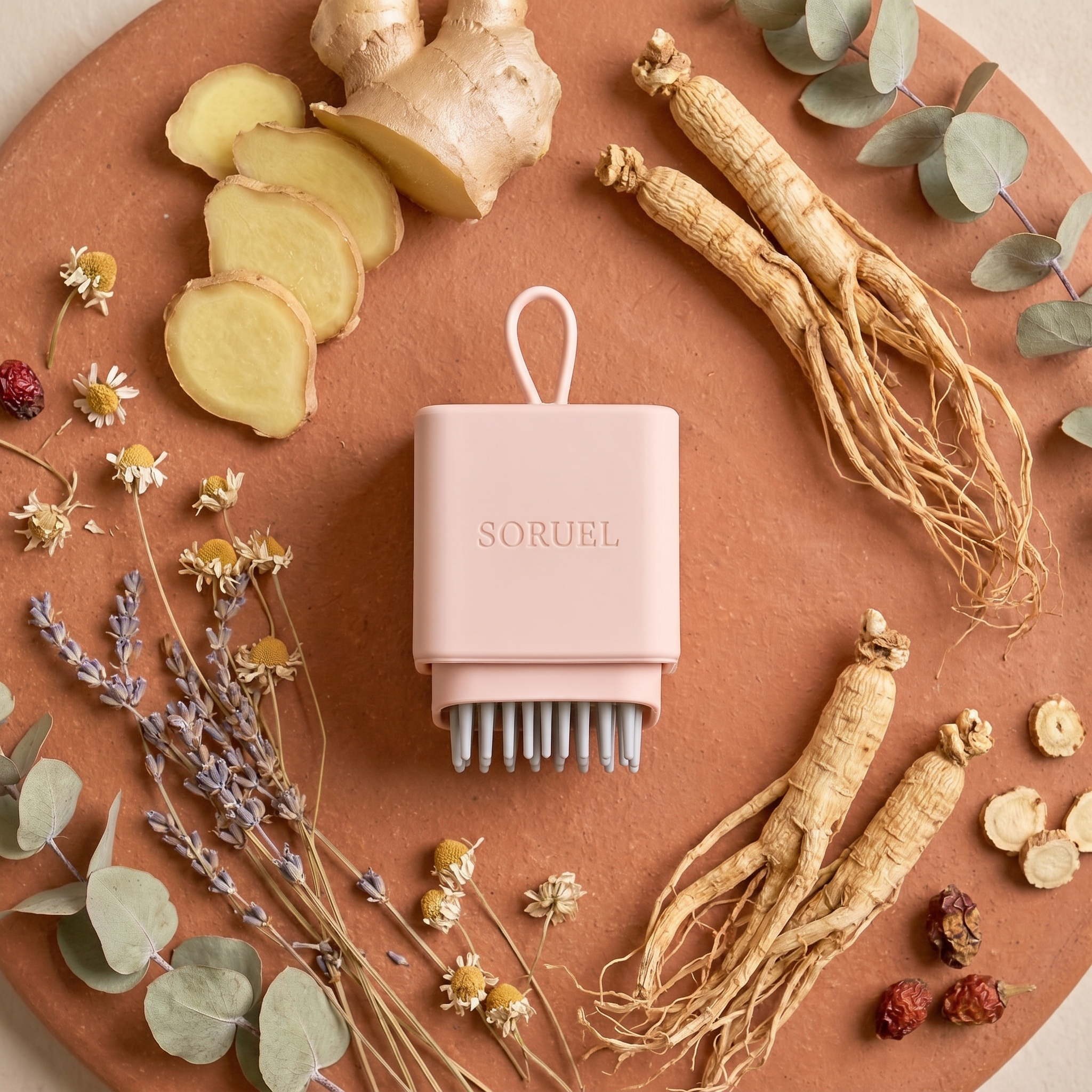 Scalp Massage & Shampoo Brush (Wet & Dry) view 4