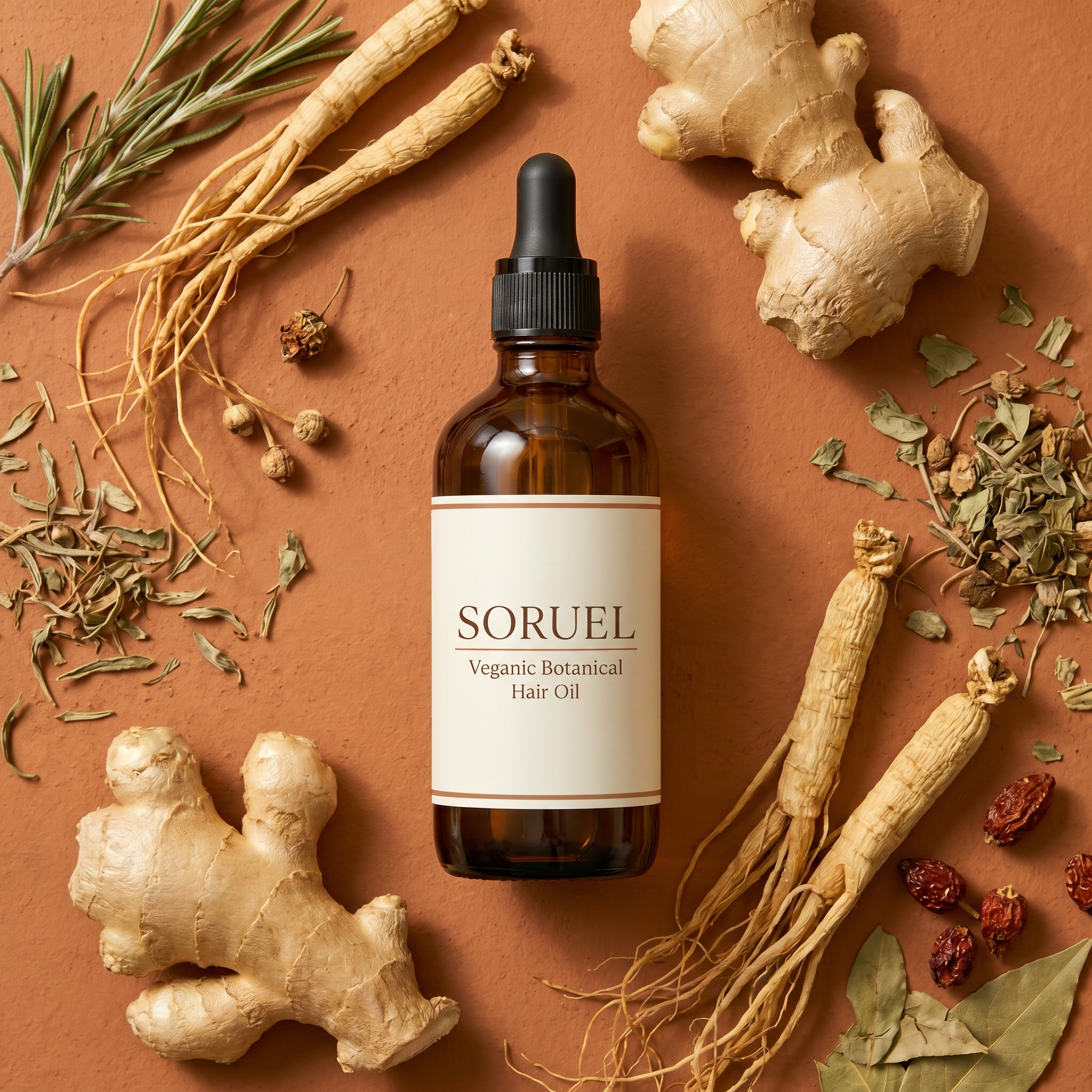 Veganic Botanical Hair Oil view 4