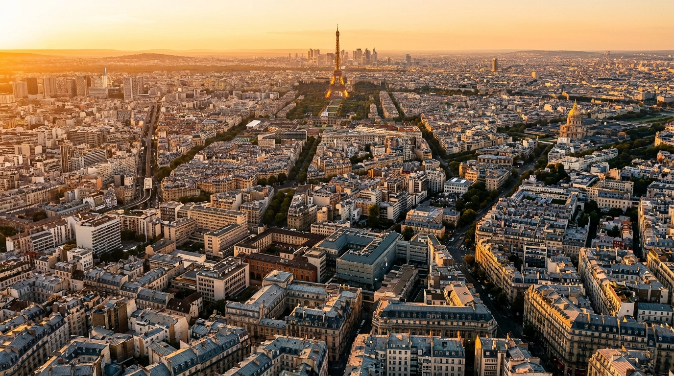 Paris from above