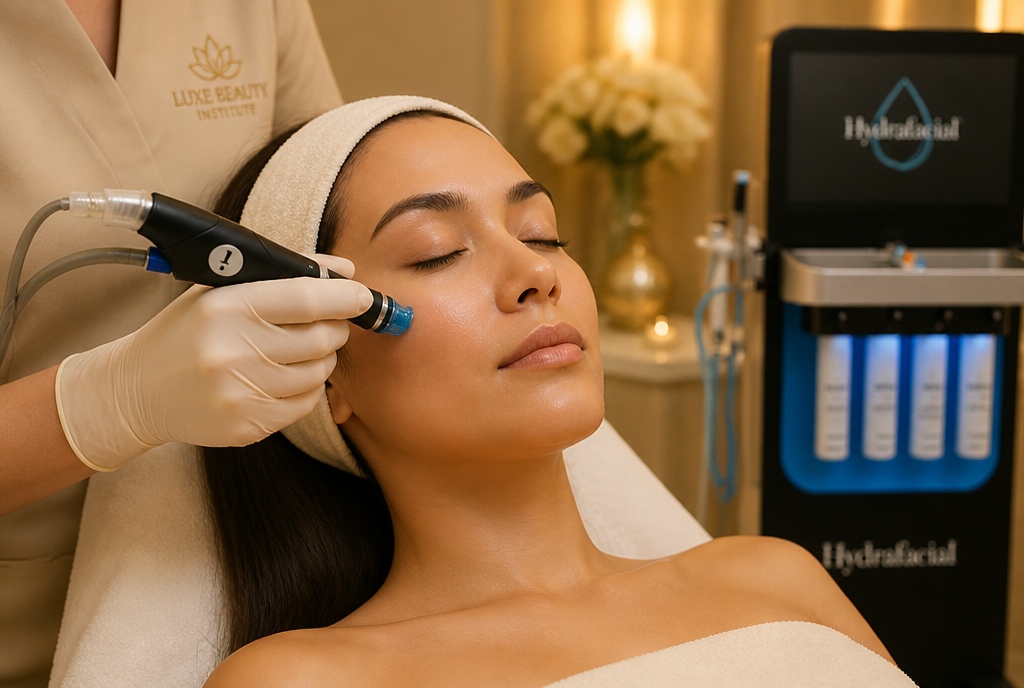 Soin Hydrafacial en cabine — Ōskin Vincennes