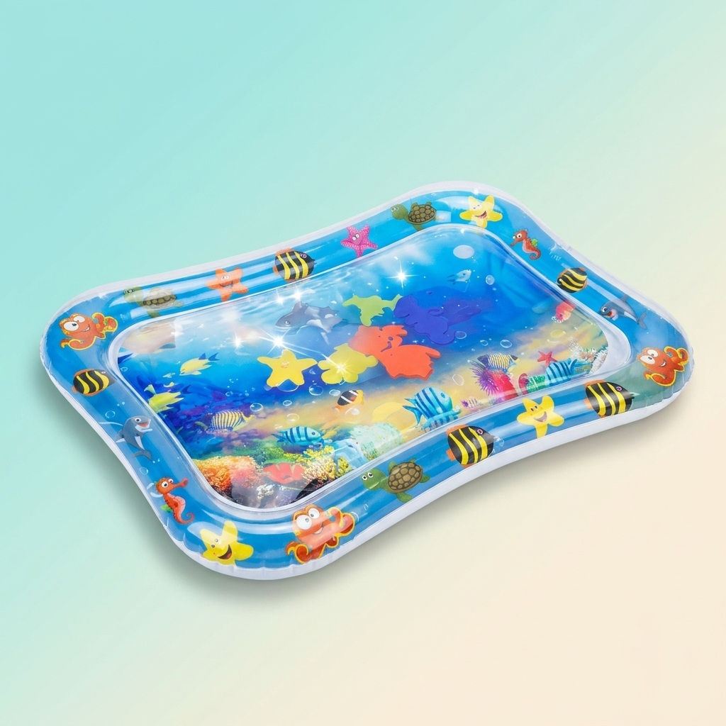 Tapete de agua sensorial inflado