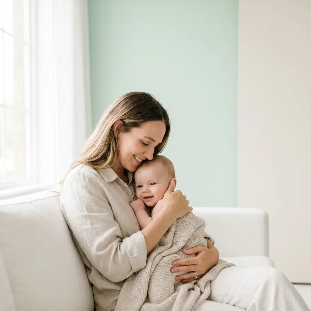Bébé et maman