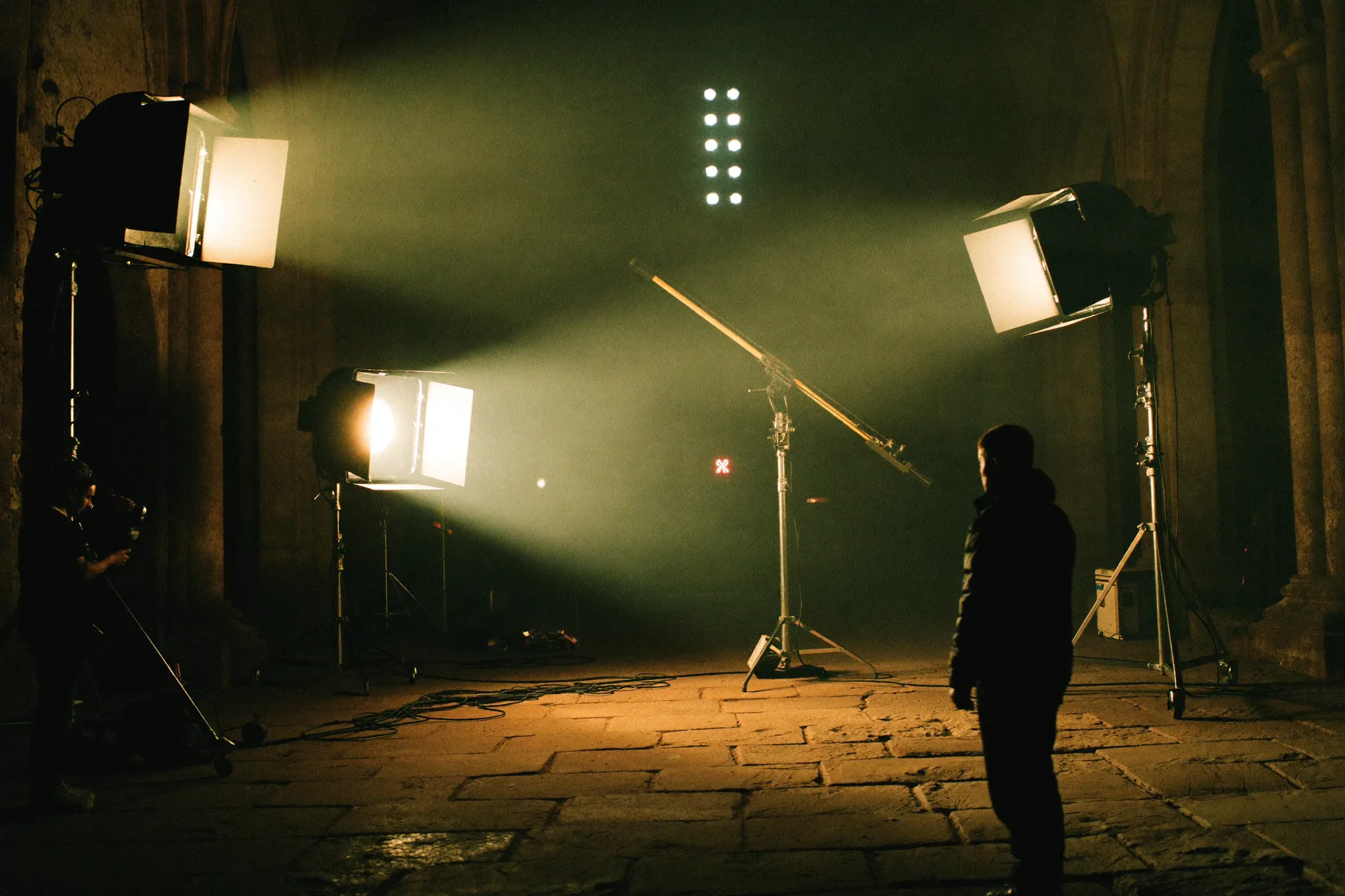 Behind the scenes