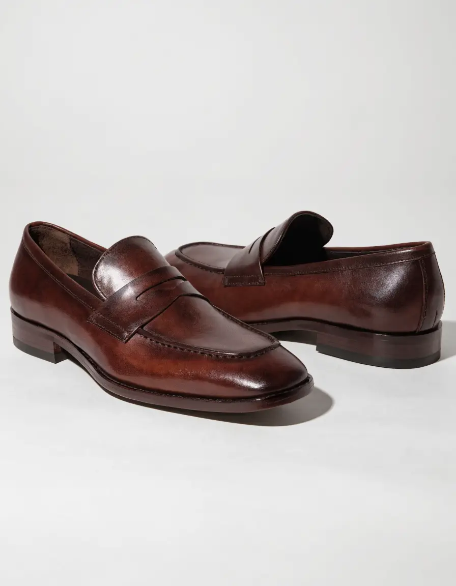Leather Loafers