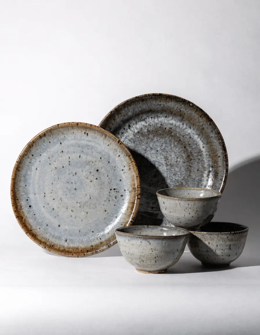 Stoneware dinnerware set