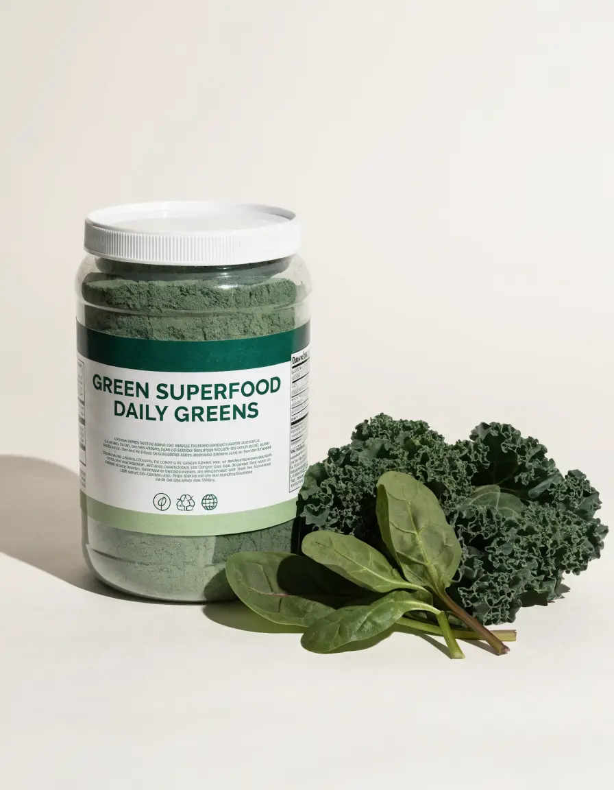 Daily greens powder