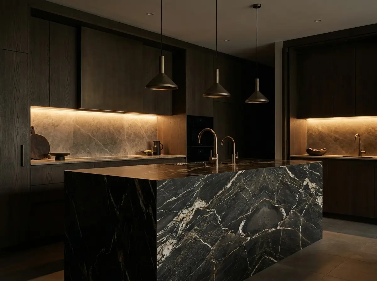 Marble kitchen