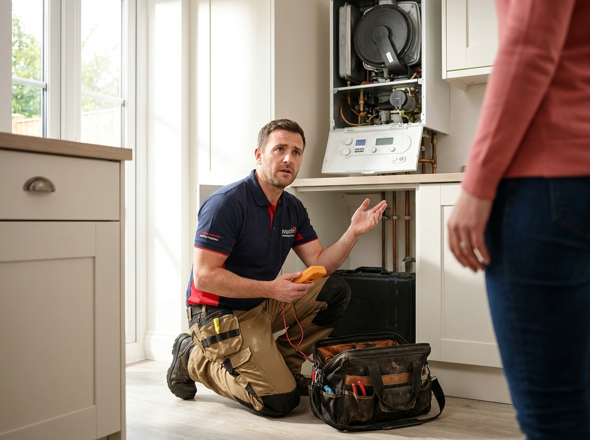 Emergency boiler repair engineer on call