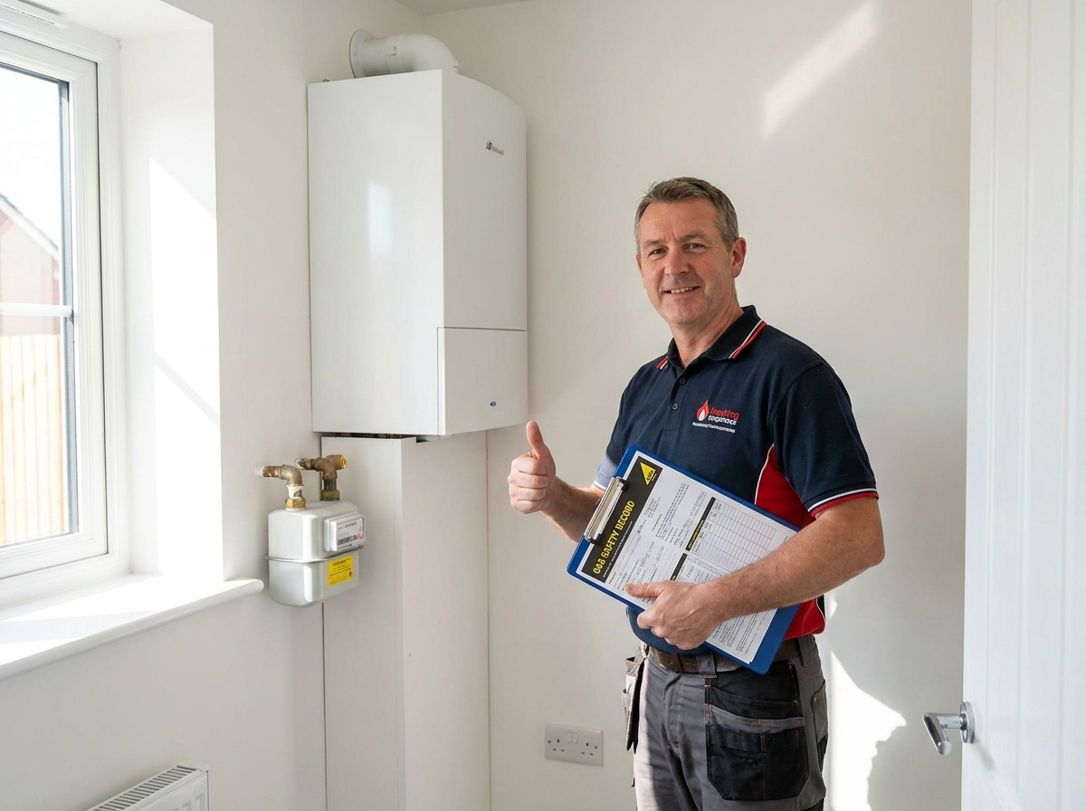 Gas safety certificate CP12 inspection
