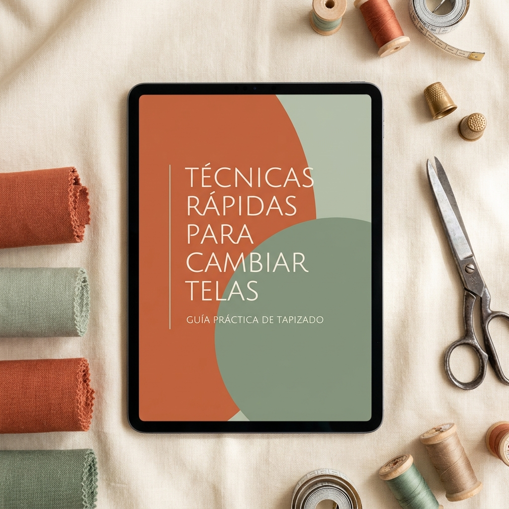 Técnicas Rápidas para Cambiar Telas y Restaurar