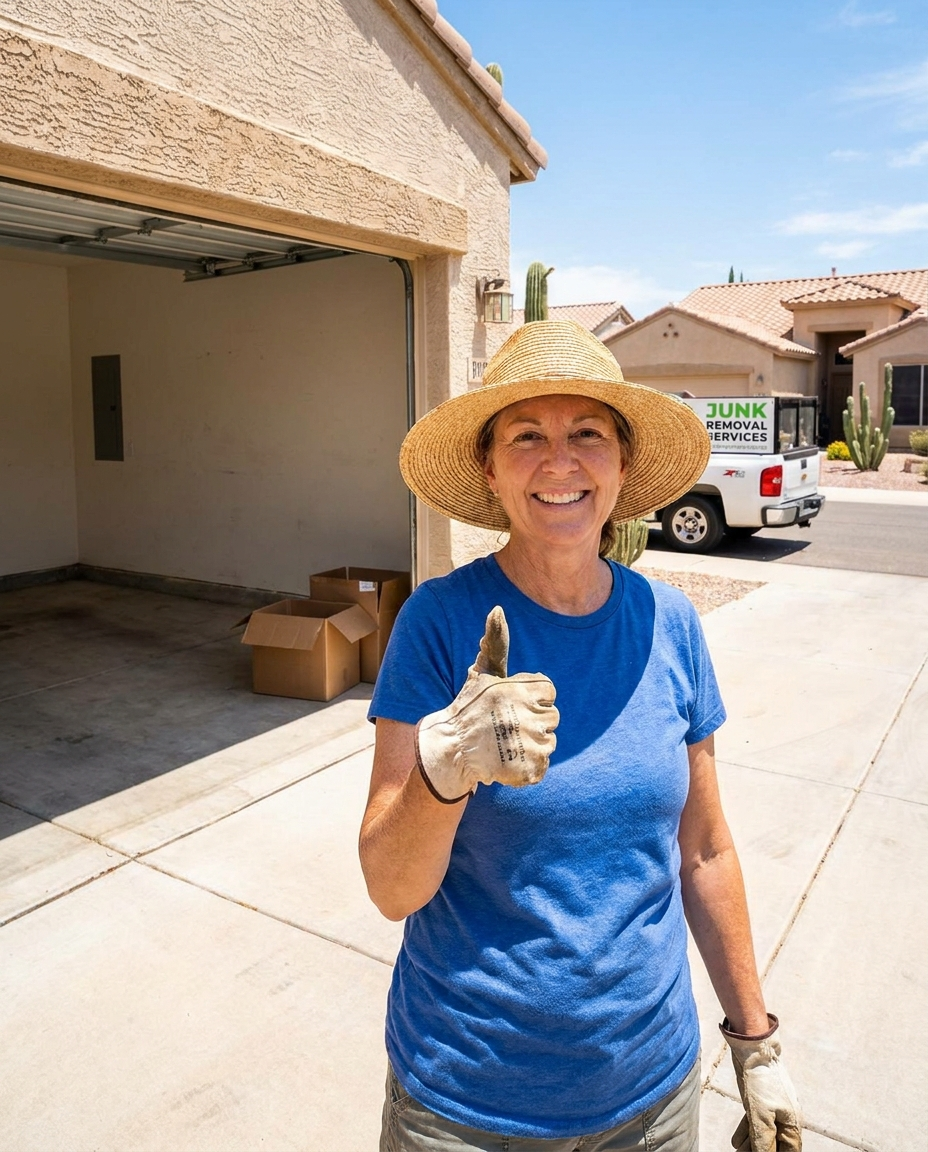 Maya R., happy Pinkies Junk Removal customer