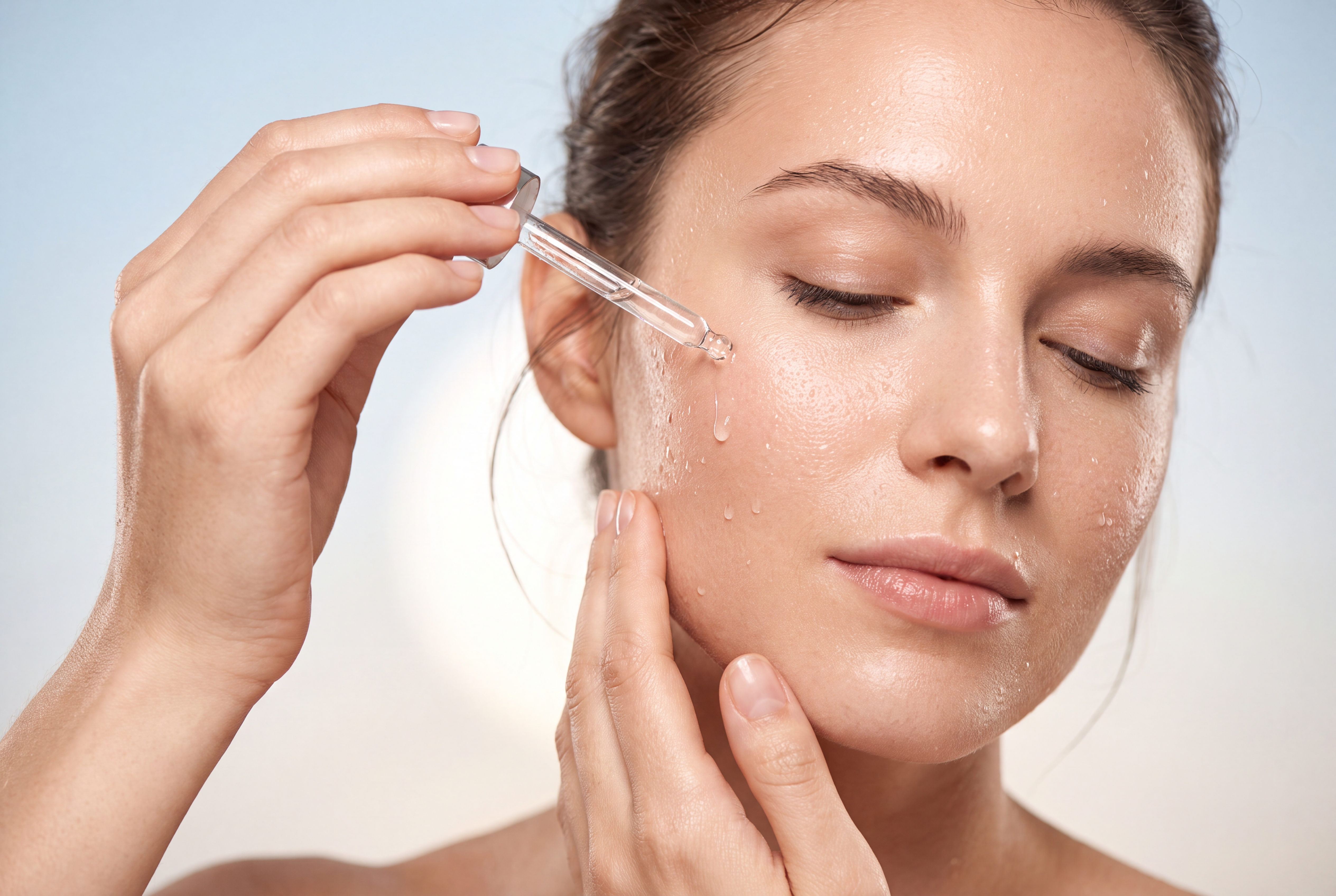 Skincare beauty campaign generated by VortexAI