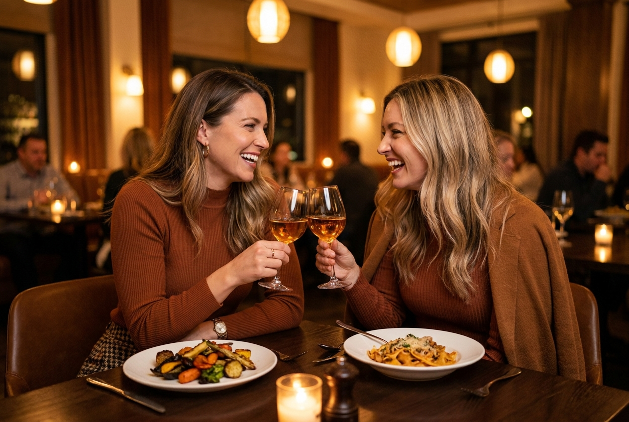 Restaurant dining campaign generated by VortexAI