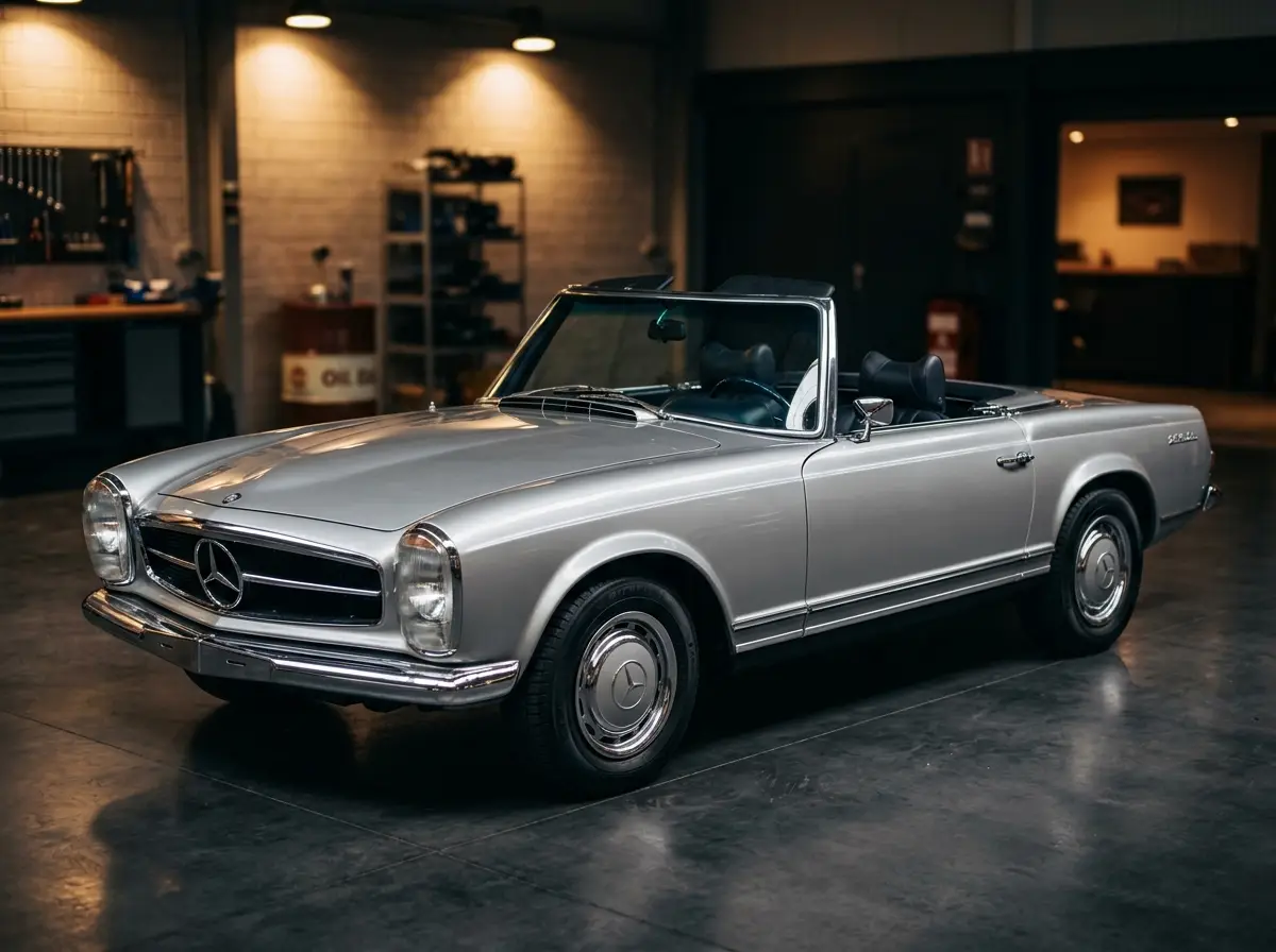 Mercedes SL R107 — Wygłuszenie kompleksowe