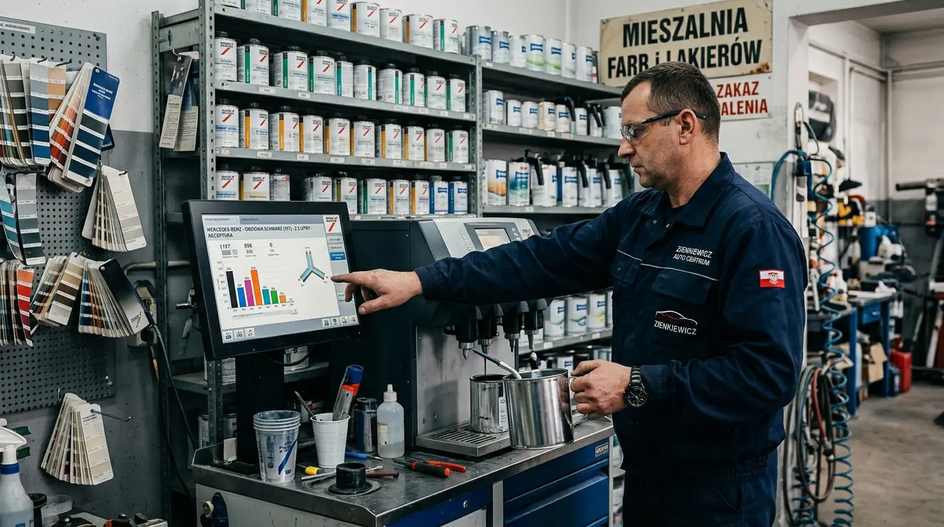 Własna mieszalnia farb