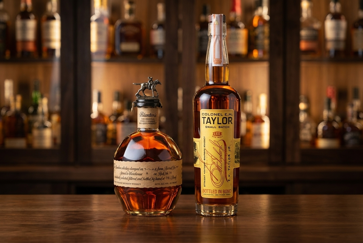 Blanton's Single Barrel + E.H. Taylor Small Batch