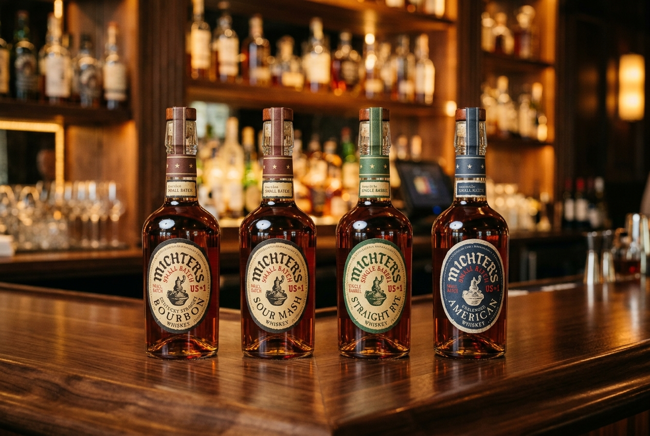 Michter's US*1 Whiskey Collection 4-Bottle Bundle