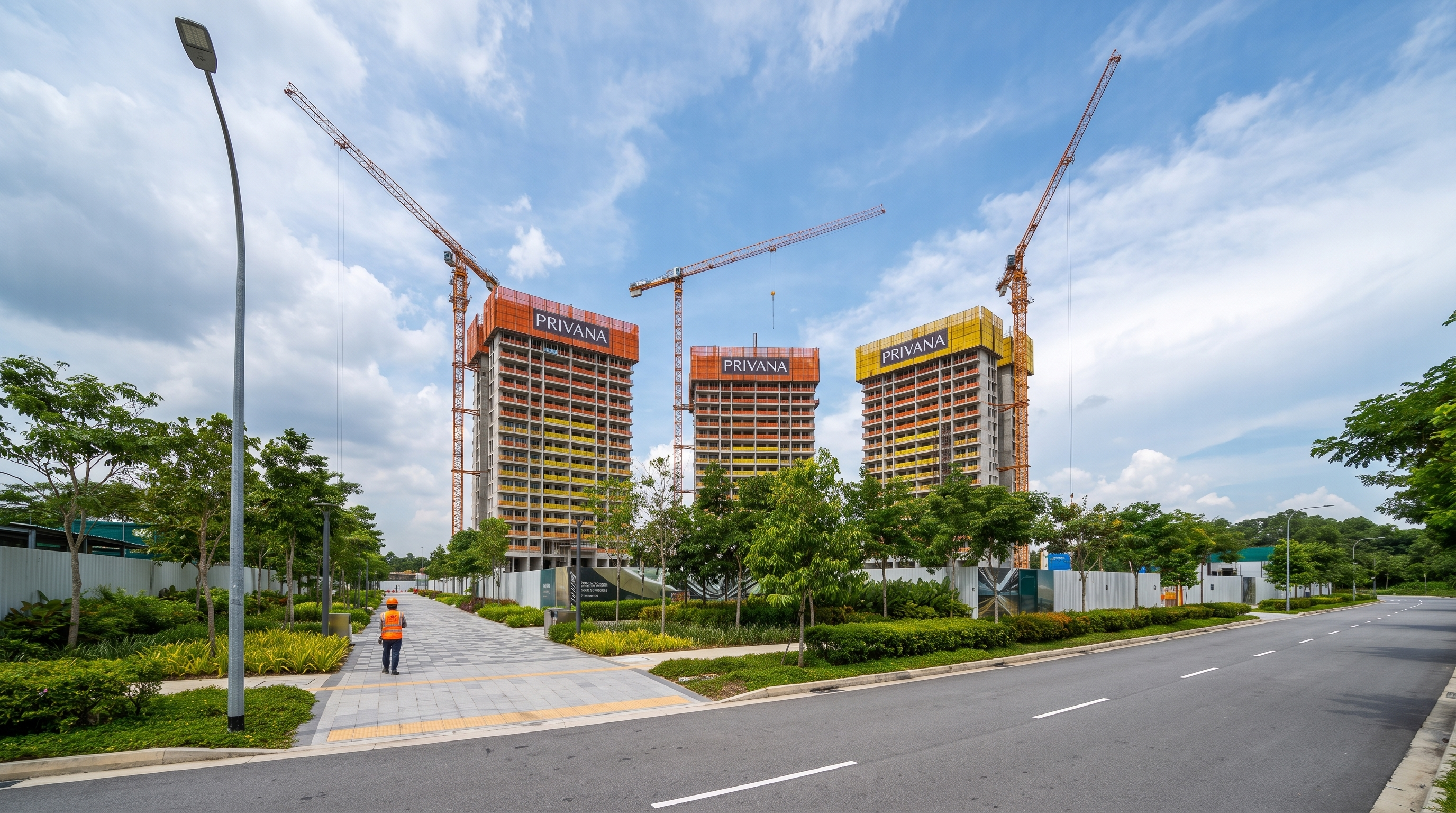 DLF Privana South — official render