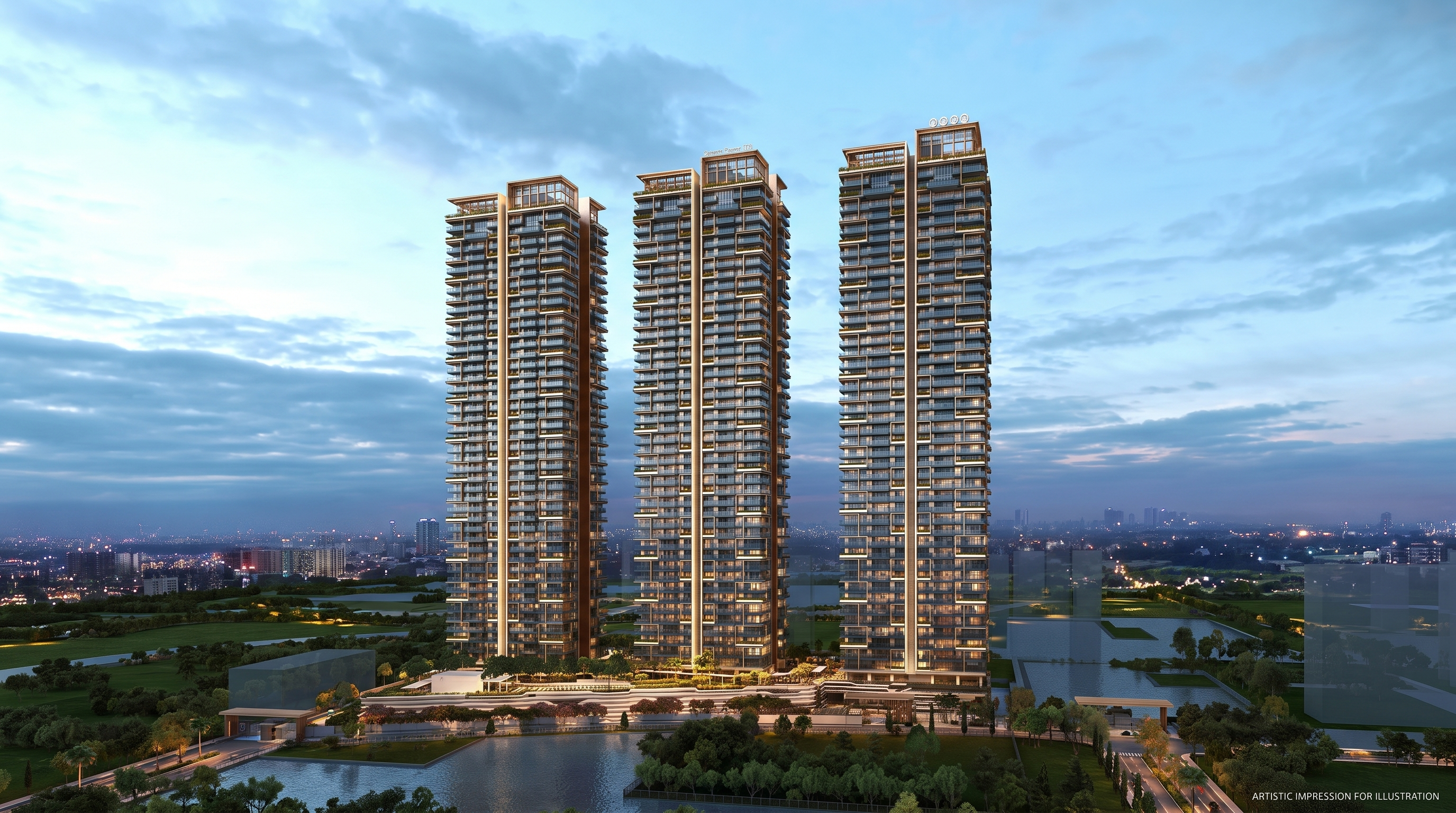 BPTP Downtown 66 — official render
