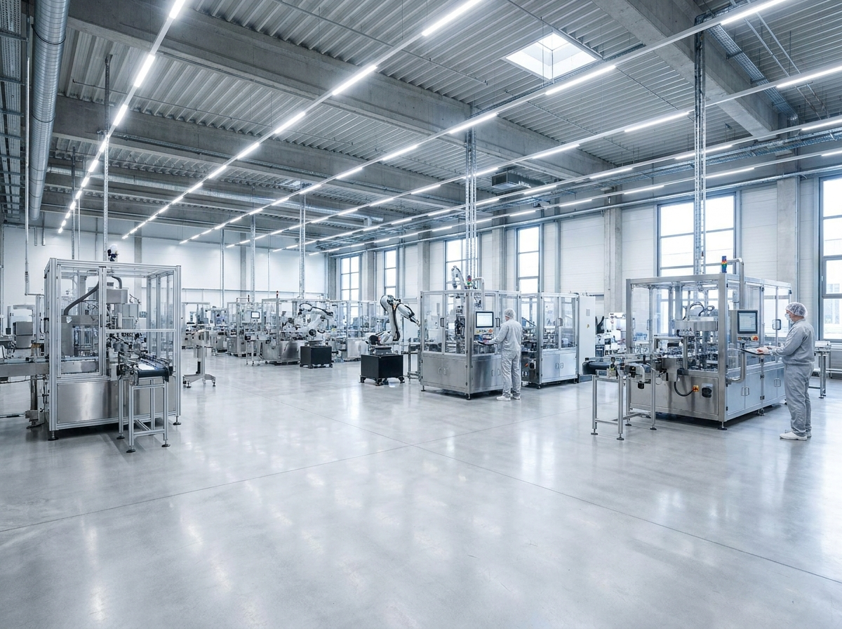 Industrial manufacturing facility