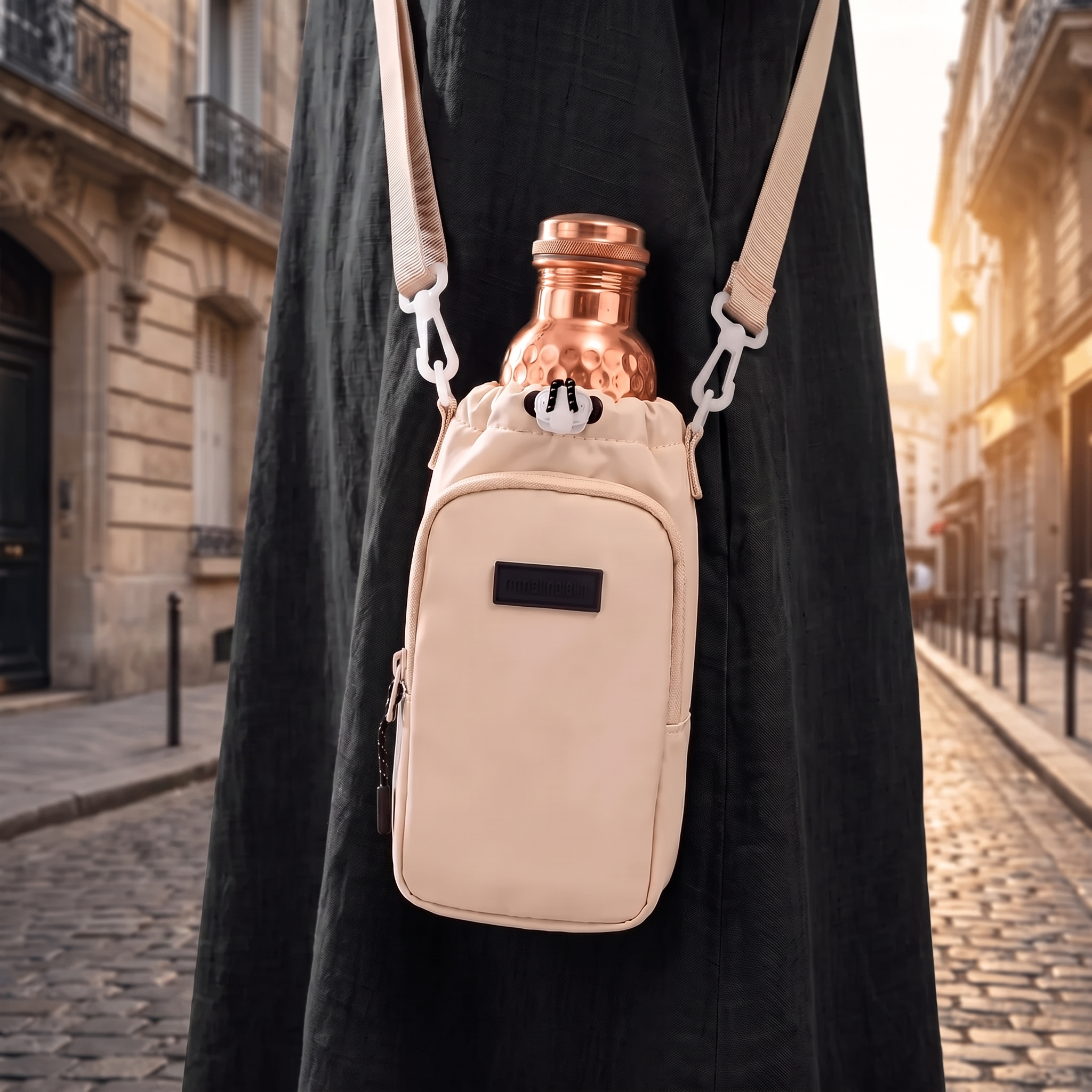 Sacoche Copaura Beige lifestyle