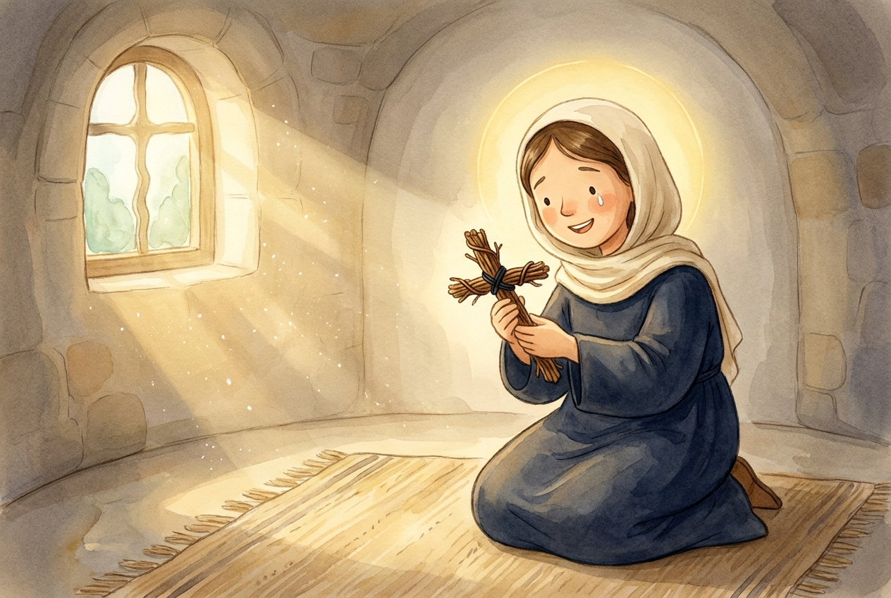 Nina woke to find the little cross of vines resting in her own two hands.