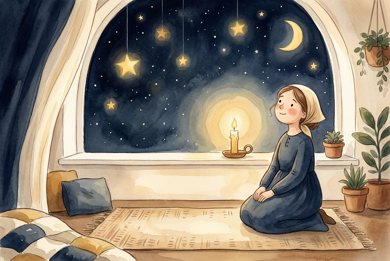 At night Nina prayed for the people who had never heard of Jesus.