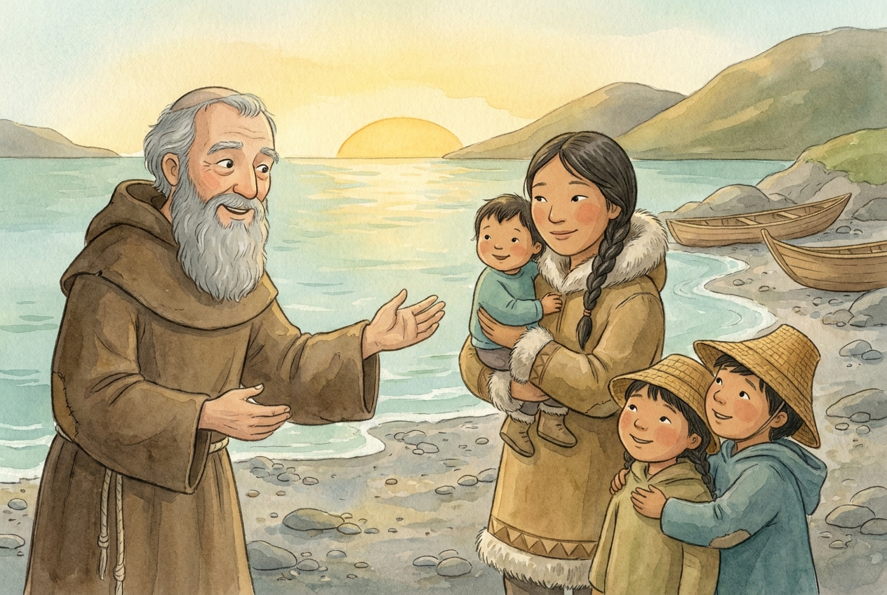 Gentle Herman was a friend to the Aleut people and stood up for them.