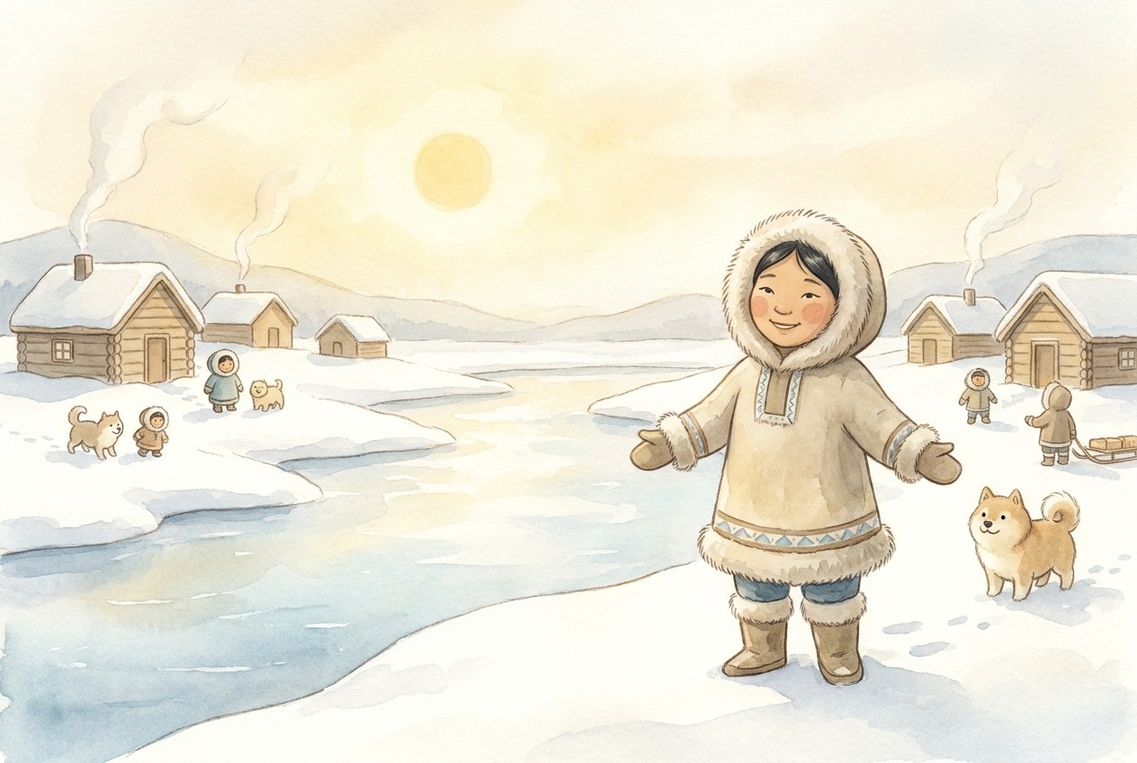Matushka Olga was the kind little mother of a village in snowy Alaska.