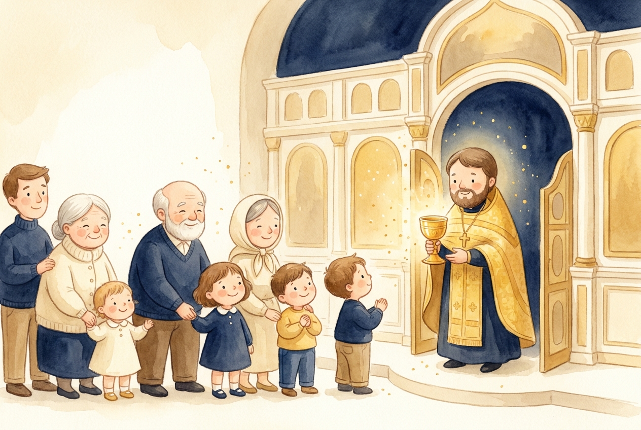 Holy Communion is the greatest gift of all — the Lord Jesus Himself.