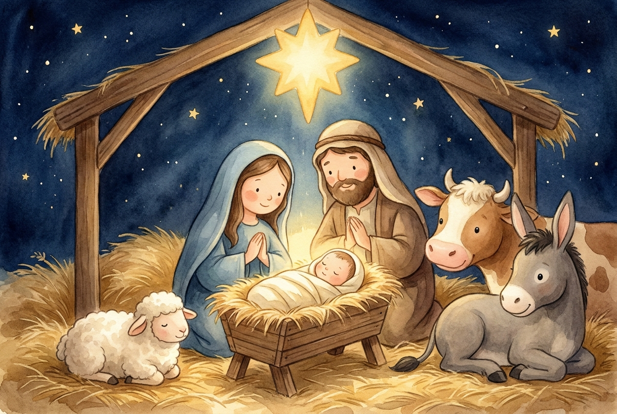 On a holy night in Bethlehem, the Saviour of the world was born.
