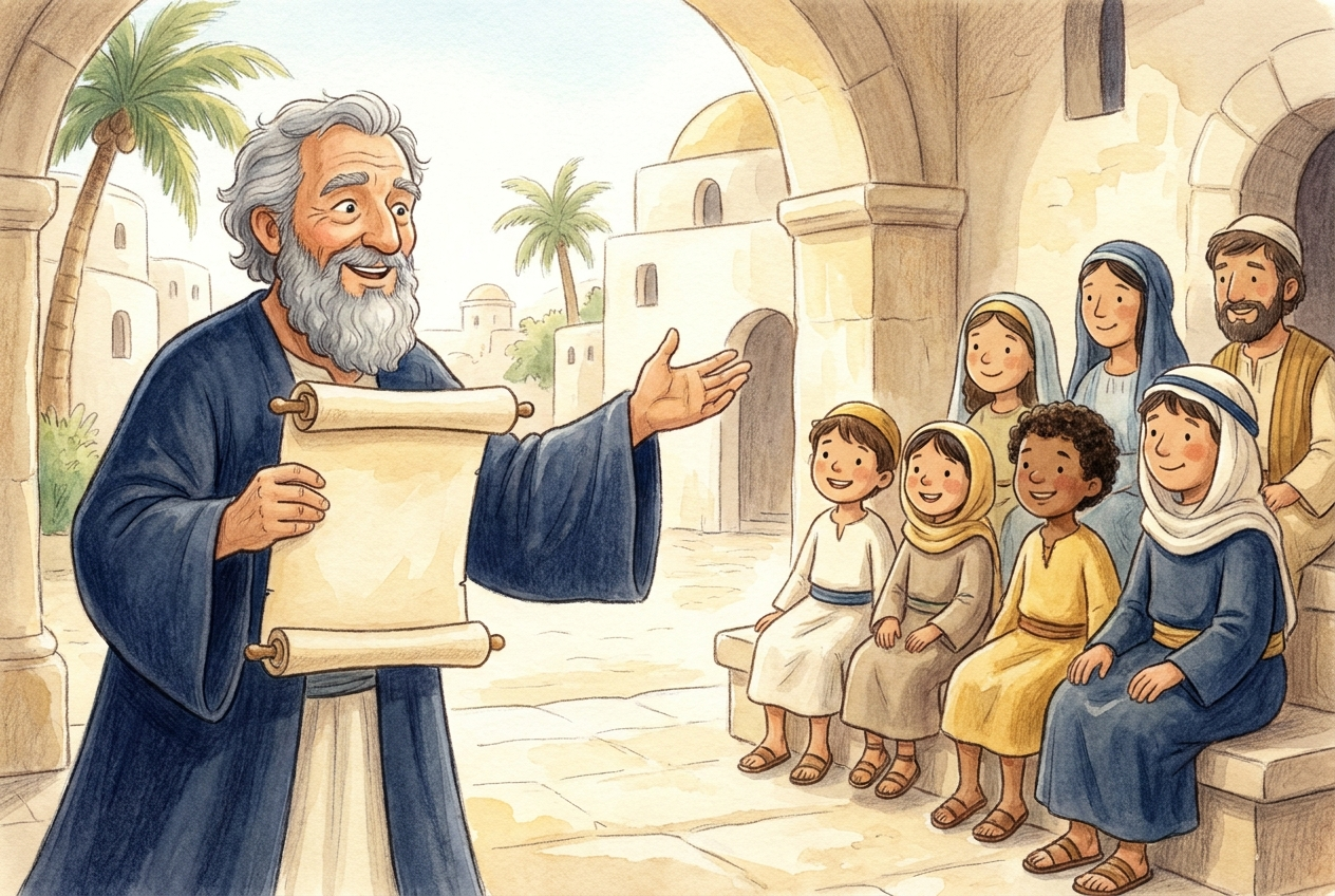 Now Paul travelled everywhere telling people about Jesus and writing letters.