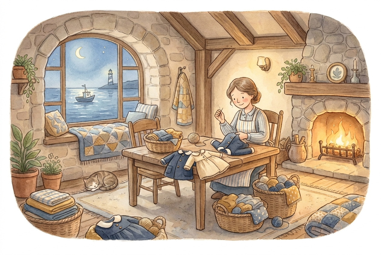 Tabitha was a kind woman who sewed clothes for the poor.