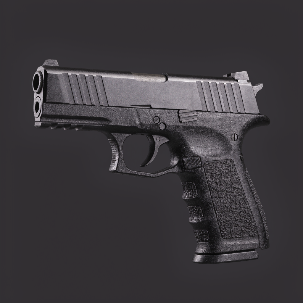 Compact 9mm Pistol