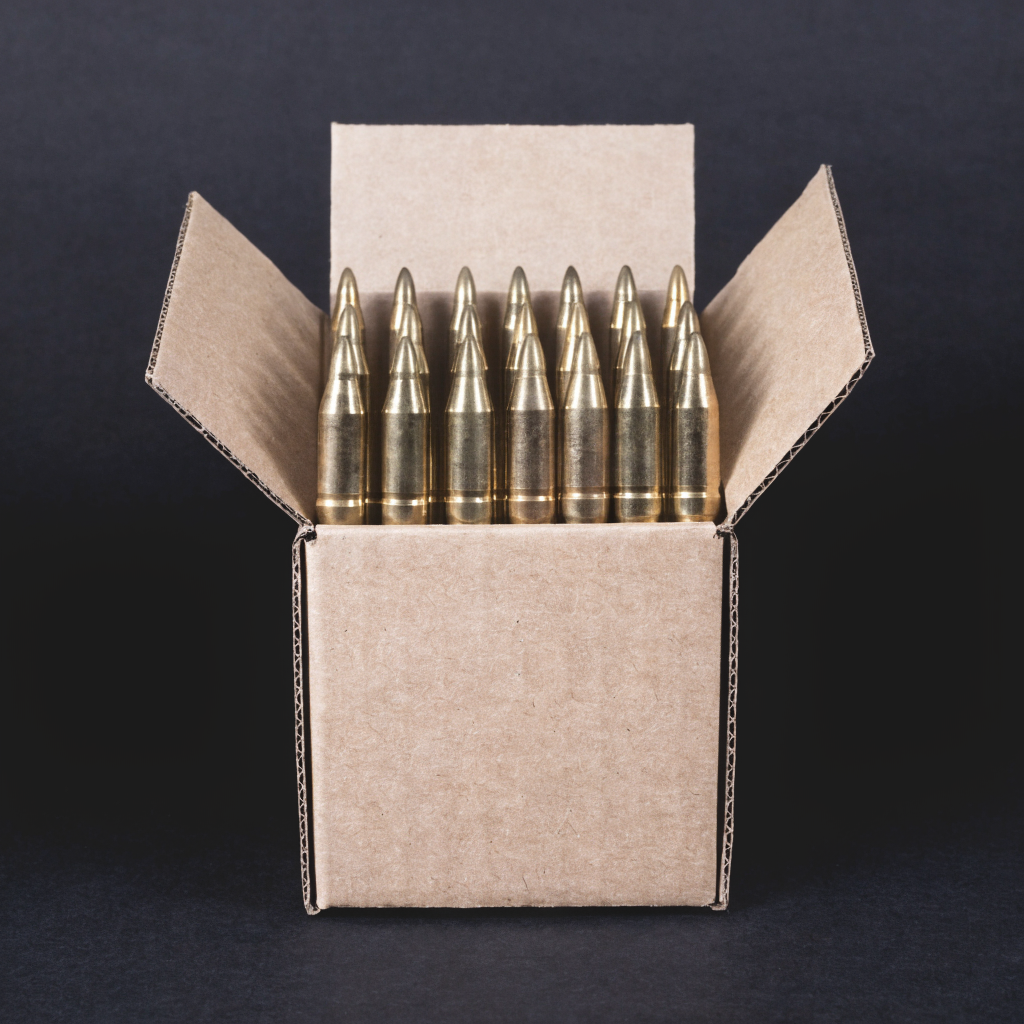 5.56 NATO 55gr ammunition box