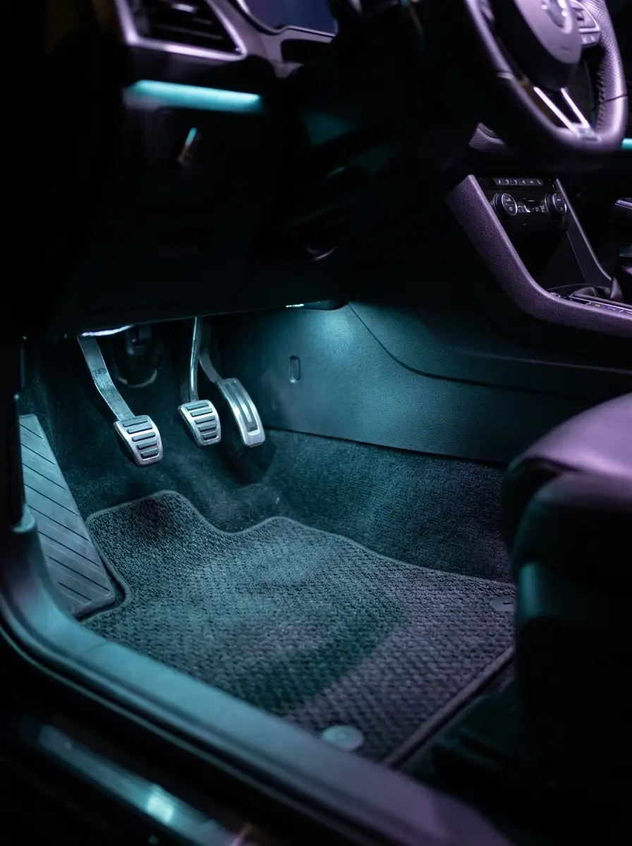 Footwell glow
