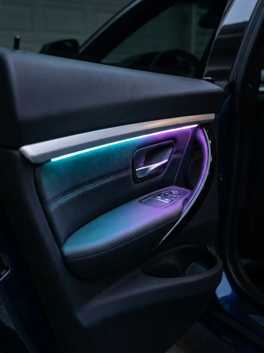 Door panel stripe