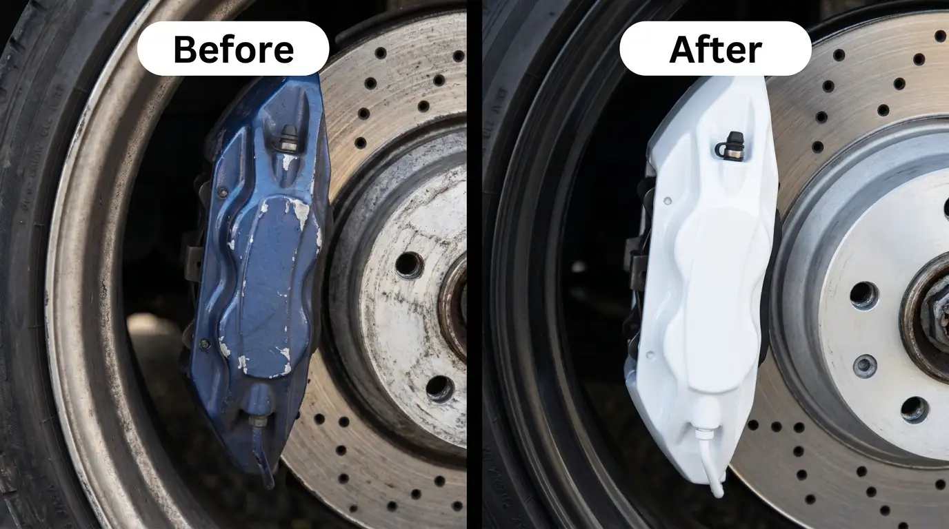 Caliper respray