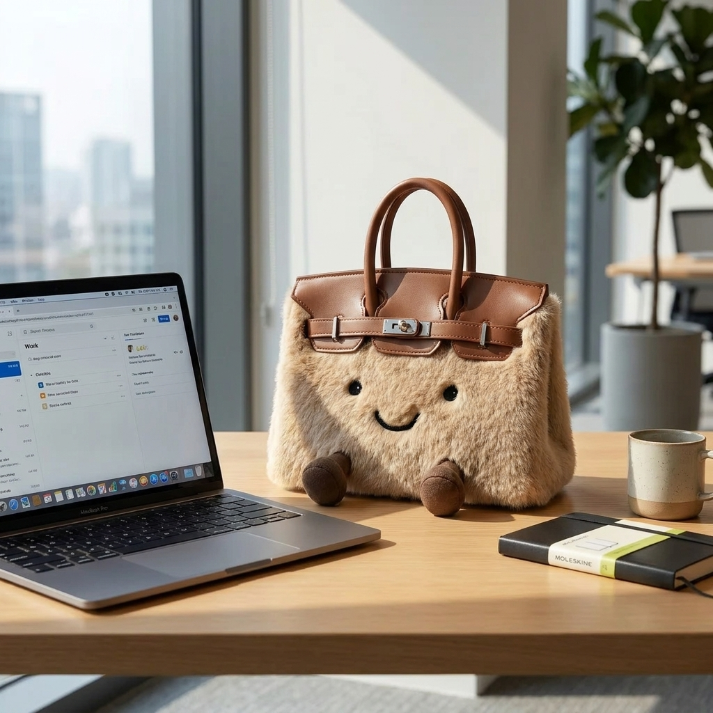 KIBOO Cloud Tote at the office