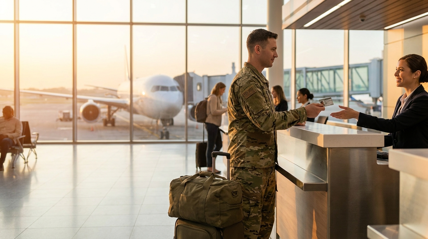 Military Discount Flights: The Complete 2026 Guide to Airline Military Discounts, Free Bags & Cheap Fares